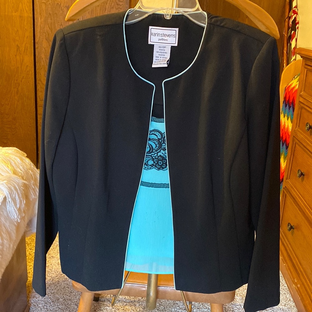 Tank Top & Blazer Set